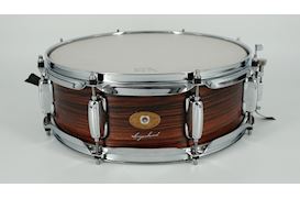 SLINGERLAND - OCCASION SNAREDRUM HOUT MET RE-INFORCMENT RINGS 14X5"